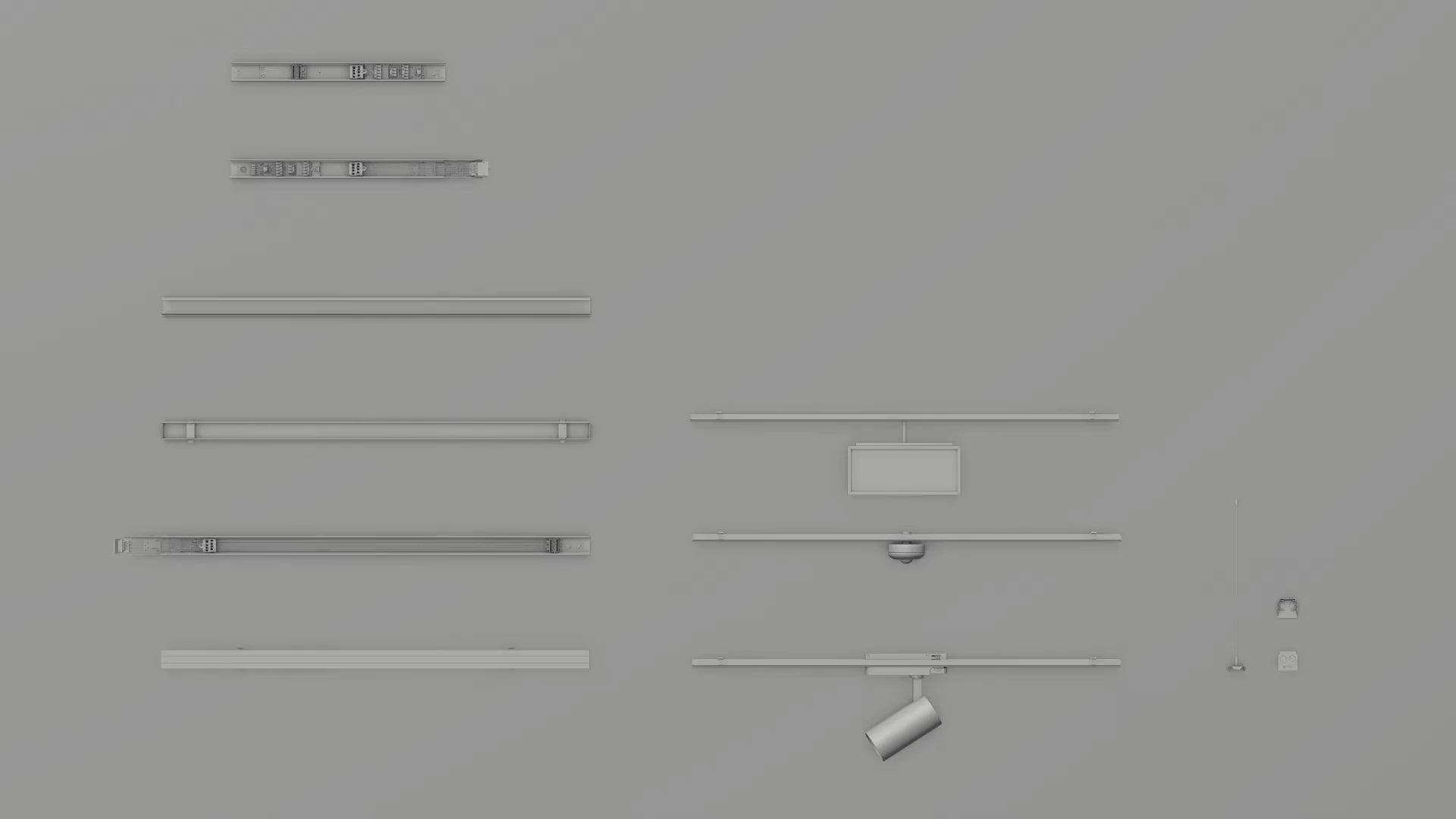 Detailansicht der Linsentechnologie und 8-Leiter-Durchgangsverdrahtung des LINEVA LED-Lichtbandsystems